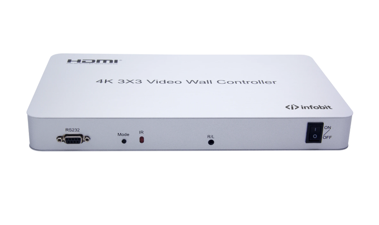 Контроллер видеостены Infobit iWall 109 4K30 HDMI 1x HDMI input, 9x HDMI outputs